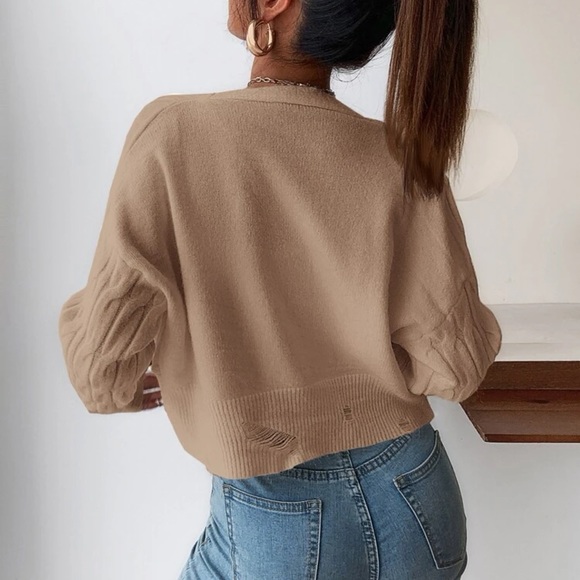 Cropped Sweater - Picture 2 of 2